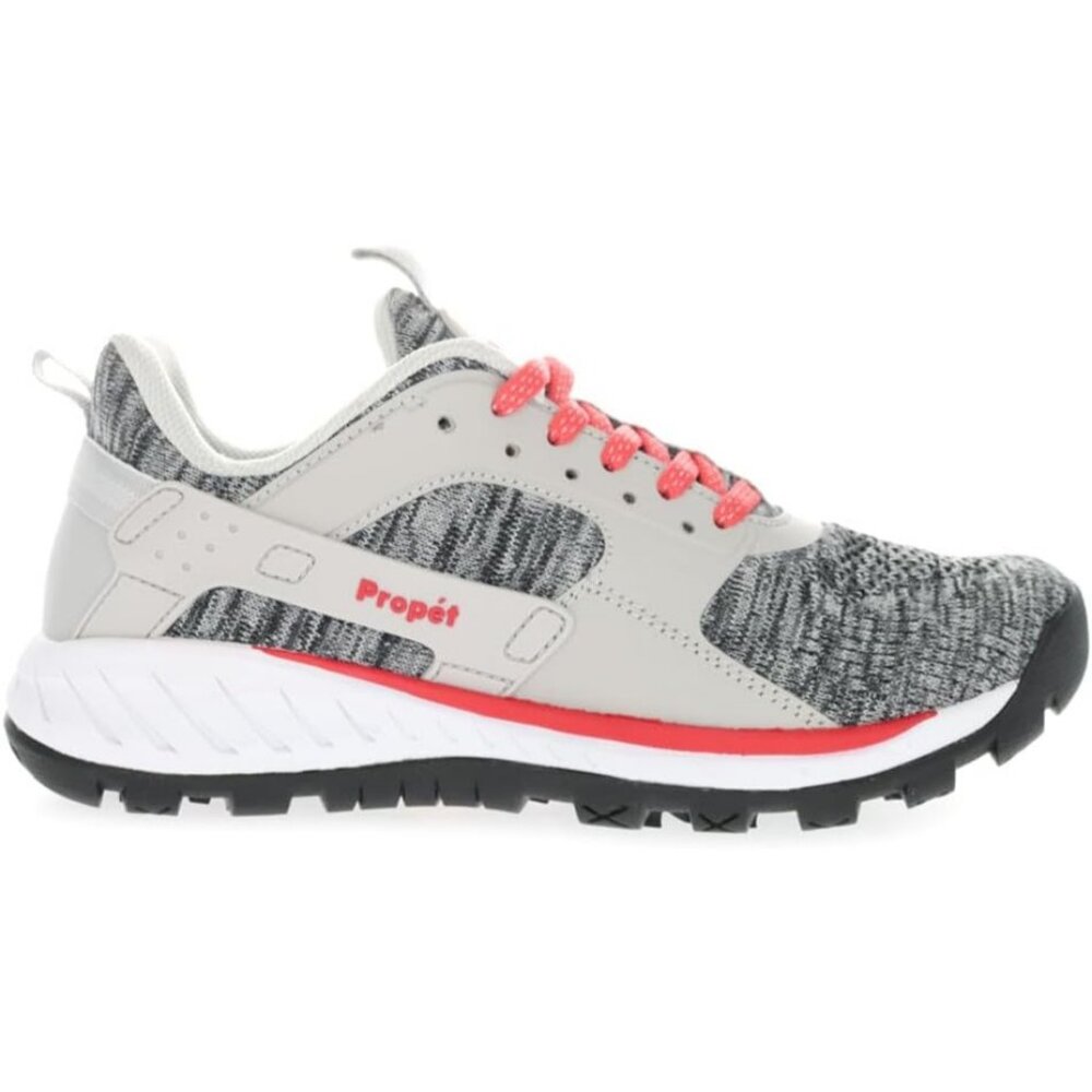 Propet Visper Womens Hiking Shoe Gray Size 6.5 2E Extra Wide Vibram Sneaker NEW - Picture 9 of 9